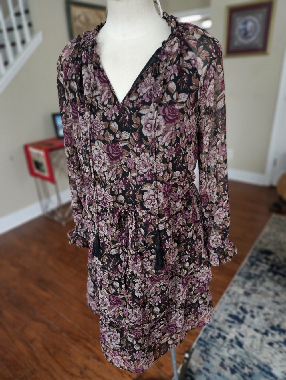 NWT! King's Road Floral Dress Small - Picture 2 of 5